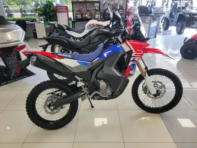The CRF300L Rally remains one of the most trusted names in dual-sport riding, built on a foundation...