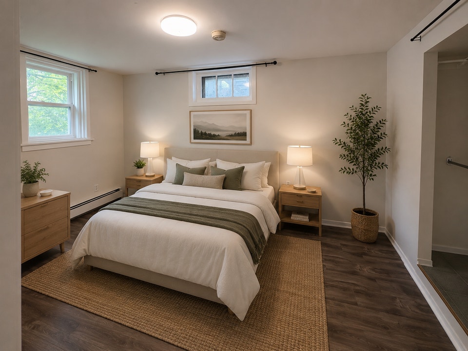 North End Renovated ~ 1 Bed + Den Main Flat includes heat 4