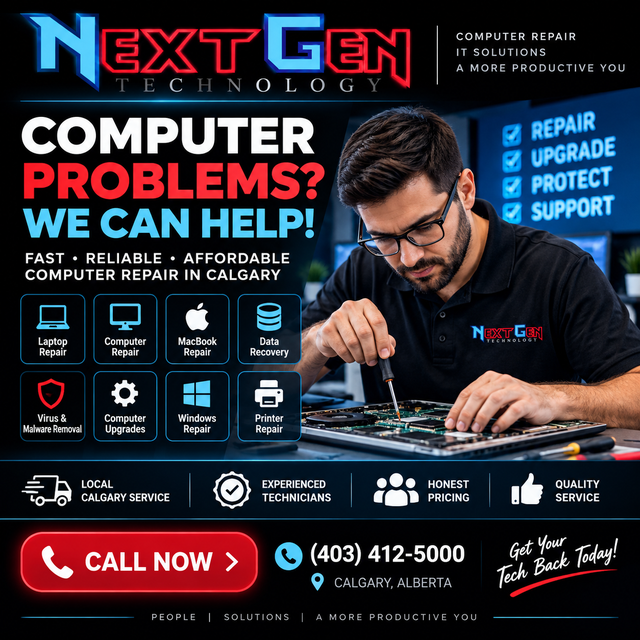 Computer Repair & IT Help – Calgary587826604886599681