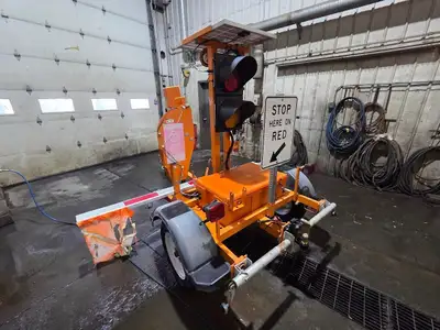 Visit www.globalpower.ca for larger photos and more details! Ver-Mac , Automated Flagger System, V-T...