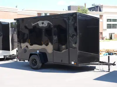 2027 HAULIN 6x12 Single Axle Enclosed Trailer with RAMP DOOR For pricing and other details, contact...