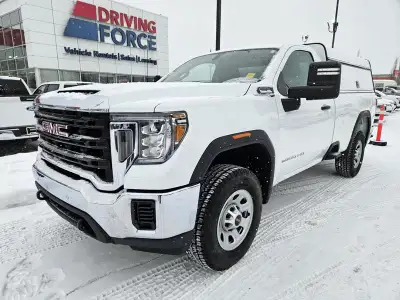 2020 GMC Sierra 3500HD 2WD Reg Cab 142", 6.6L V8 Gas, Service Canopy, Winter/Summer Tires, Remote Ke...