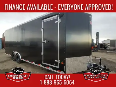Welcome to Factory Outlet Trailers! NEW Royal Cargo 8x26ft Enclosed Trailer from Southland Trailers...