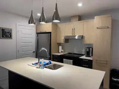 SITUÉ DANS LE QUARTIER CHAMBERY, SUPERBE 4.5 ASCENSEUR AVEC 2 SALLE DE BAIN COMPLÈTES 2 WALK INS GAR...