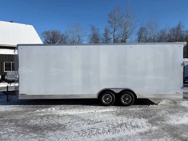 2025 Weberlane CARGO 8'.6'' X 24' 2X 5200LB. TORSION 7.6 HT AUTO in Cargo & Utility Trailers in Laval / North Shore - Image 3