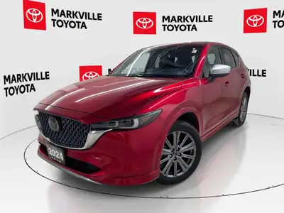 The 2024 Mazda CX-5 Signature is the top-of-the-line trim, blending near-premium luxury with Mazda's...