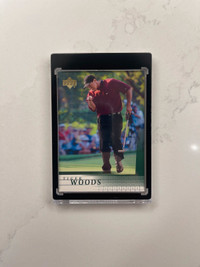 2001 Upper Deck #1 Tiger Woods Rookie Card (Mint) PGA Golf RC