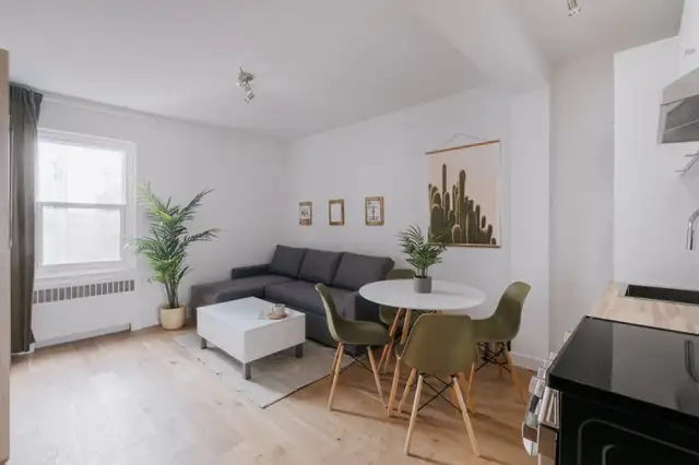 3 ½ entièrement meublé à louer Sainte-Foy / Sillery juillet 2026