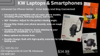 "Universal Car Phone Holder – Drive Safely and Stay Connected!" Kitchener / Waterloo Kitchener Area Preview