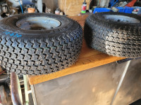Pair brand new riding lawnmower tires 15x6-6