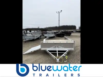 Canadian Mennonite Built Side Loader Aluminum Utility Trailer is $5,410.00 or $108.19/month! Ord: E1...