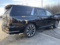Stock #YS214709 AMVIC LICENSED DEALER The 2026 Cadillac Escalade ESV Luxury 4WD, finished in Black R... (image 8)
