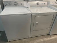 Laveuse sécheuse traditionnelles blanches Maytag