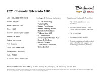 Experience rugged power and refined comfort with this 2021 Chevrolet Silverado 1500 RST. This lightl... (image 1)