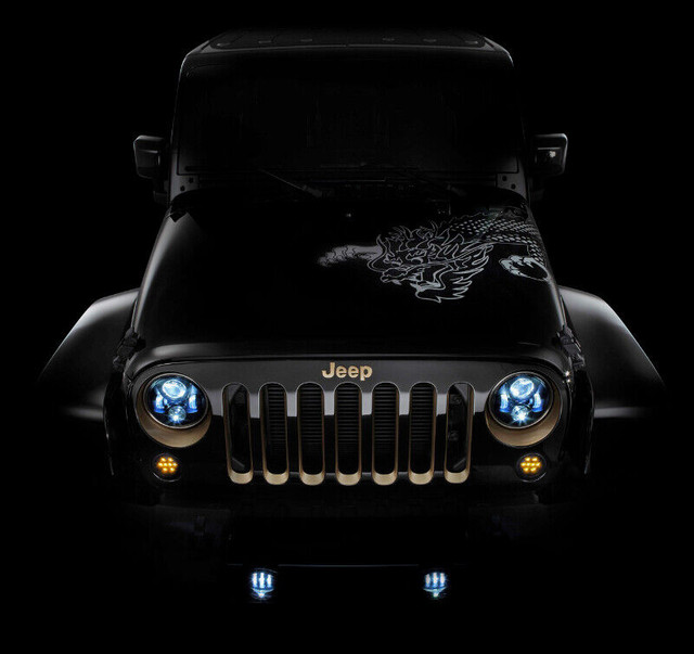 JEEP LED HEADLIGHTS AND FOG LIGHTS in Other Parts & Accessories in Strathcona County