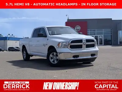 The 2019 Ram 1500 Classic SLT Crew Cab offers a strong combination of capability, comfort, and class...
