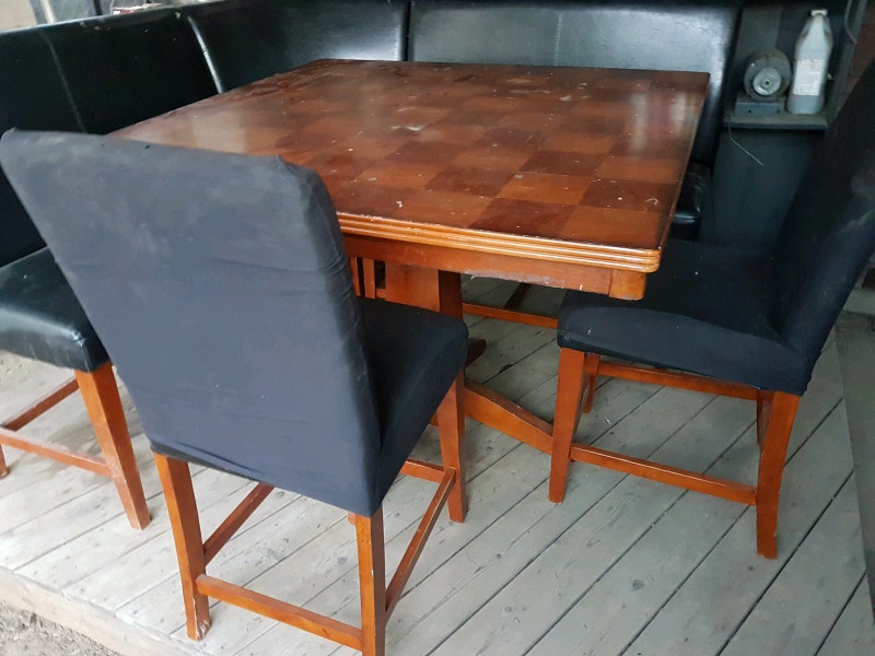 Table + 2 Chairs + 2 piece Corner Bench *project* Dining Tables