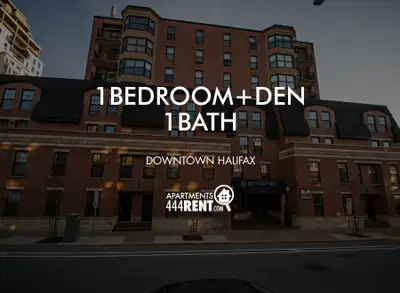 1 Bedroom + DEN Apartment Downtown Halifax October 2025