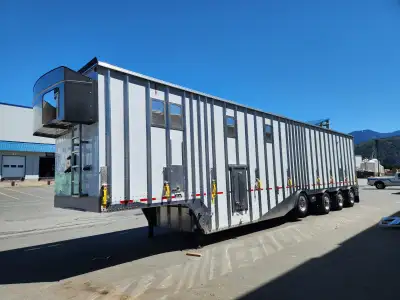 2 - New 2027 TYCROP 53' SPIF Quad axle possum belly trailers, outside post design, totally smooth in...