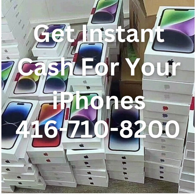Top Cash Paying For All Brand New iPhones, iPads and MacBook's! in Cell Phones in City of Toronto