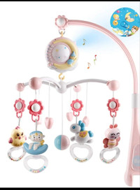 Baby Musical Crib Mobile with Timing Function Projector and Ligh