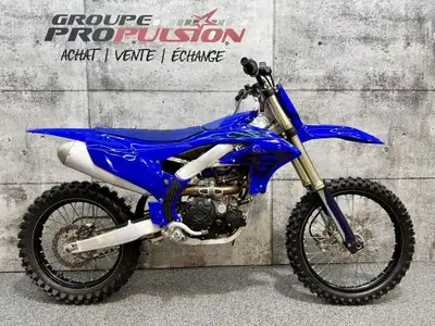 2024 Yamaha YZ450F FINANCEMENT 1re, 2e et 3e chance Moteur 450cc leader de sa classe Suspensions KYB...