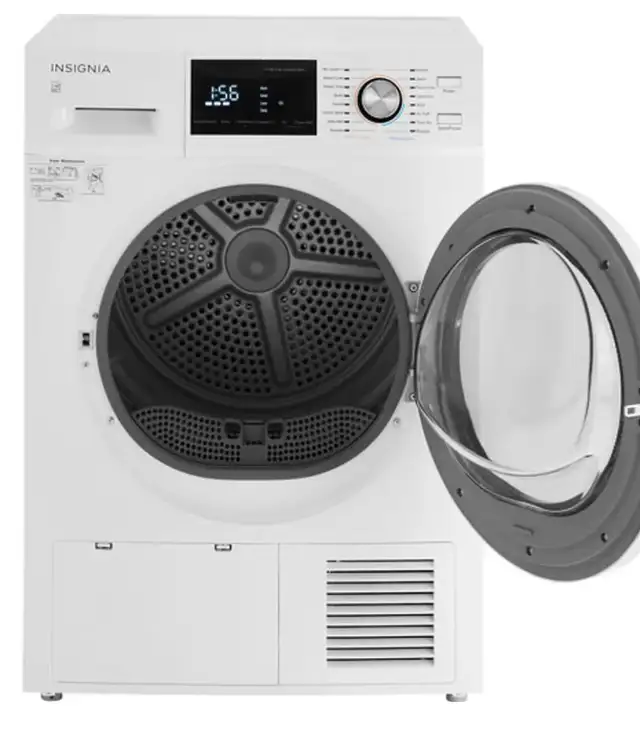 INSIGNIA 24" FRONT LOAD VENTLESS ELECTRIC DRYER $699 No Tax!62864363709697121