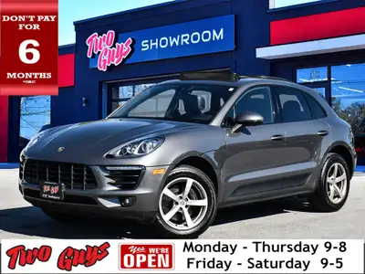 2018 Porsche Macan Grey *POWER DRIVER SEAT*, *PANORAMIC ROOF*, *NAVIGATION*, *BLUETOOTH*, *BACK UP C...