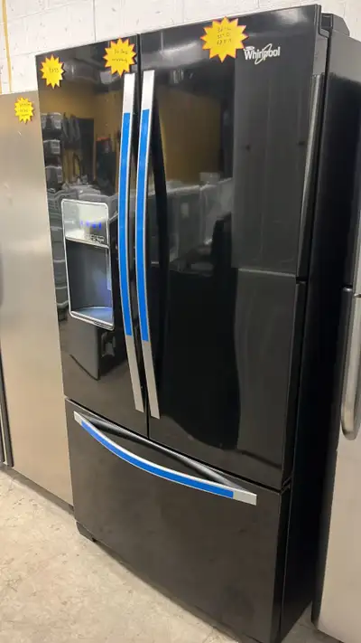 Whirlpool 36” French Door Refrigerator Fully Tested  30-Day, View more