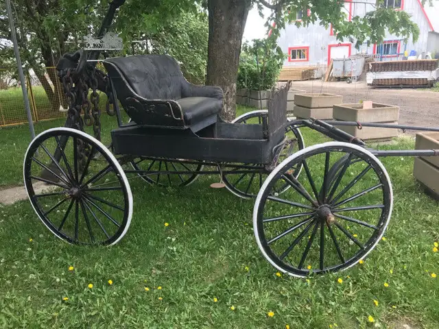 Calèche antique pour cheval in Arts & Collectibles in Drummondville - Image 7