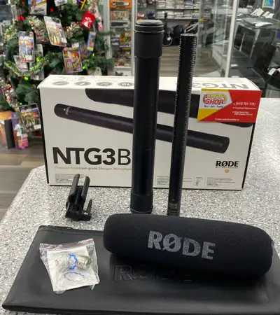 Rode NTG3B Precision Broadcast-grade Shotgun Microphone, View more