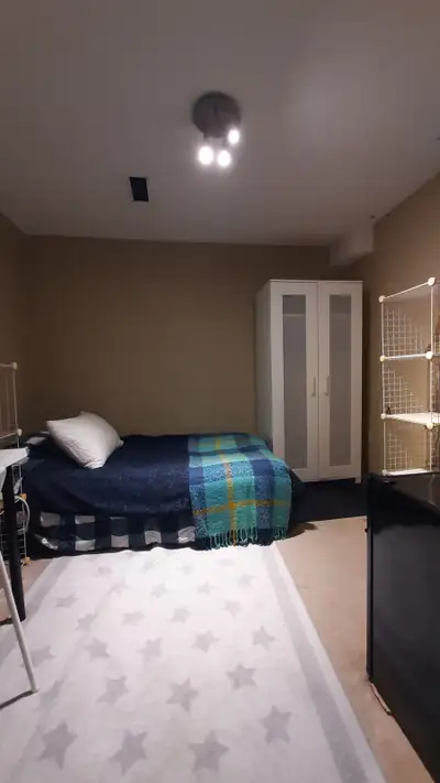 Looking for a quiet, comfortable place to call home? A bright, fully furnished private basement suit...