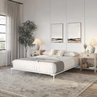 BNIB PRICE IS FIRM - Classic Brands Coventry Wood Slat and  Bed, View more
