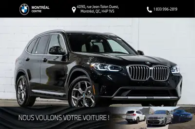 Découvrez ce magnifique BMW X3 xDrive30i d'occasion, provenant d'un seul propriétaire ayant effectué...
