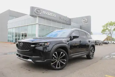 2024 Mazda CX-50 GT-Turbo Black 27,826 KM Calgary This 2024 Mazda CX-50 GT-Turbo comes in a sleek bl...