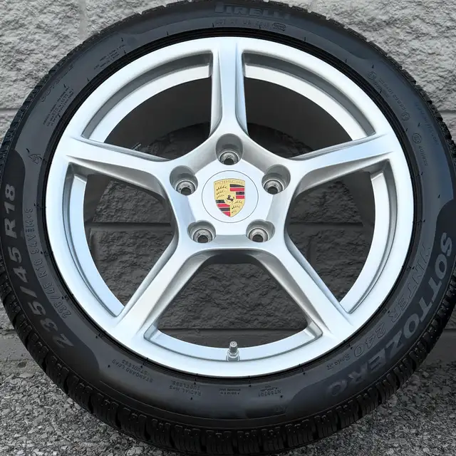 (NEW) 4x Porsche 718 *982* 18" OEM Winter Wheels Package in Tires & Rims in City of Toronto - Image 3