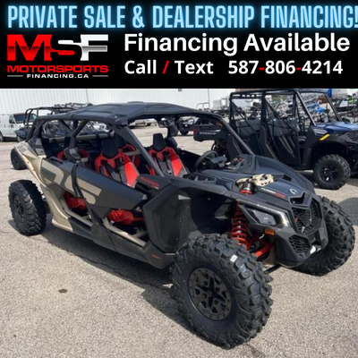 Welcome to Motorsports Financing - Kelowna! 2022 Can am Maverick Engine: 850