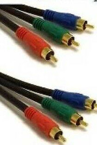 New Premium 3RCA Component Cable 15ft Composite cable and more