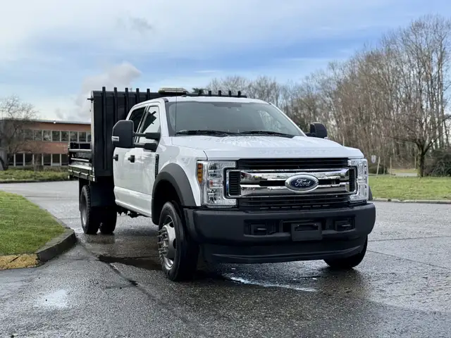 2017 Ford F-450 Super Duty XL 4x4 Crew Cab 9 Foot Dump Truck in Heavy Trucks in Regina - Image 3