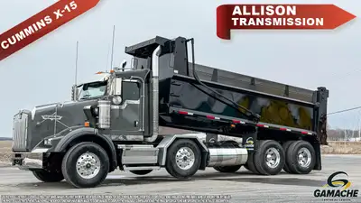 Heavy truck - # STOCK: C-37454 2022 KENWORTH T800 BENNE BASCULANTE / CAMION DOMPEUR 12 ROUES 2022 KE...