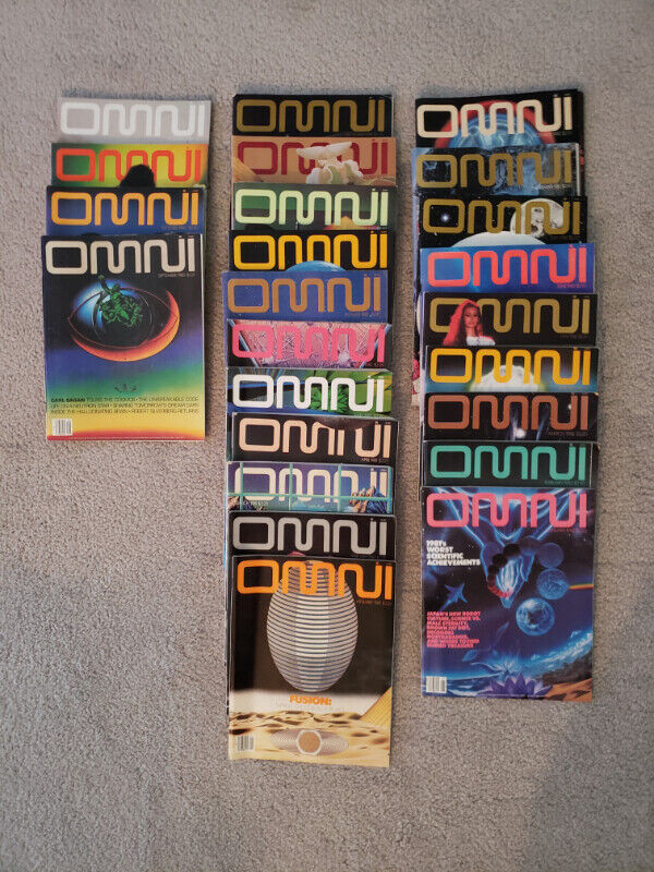 OMNI magazine lot of 25: 1980, 1981, 1982 in Magazines in Saskatoon - Image 4