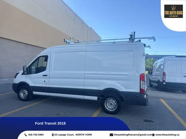 2018 Ford Transit ROOF RACK **** POWER OUTLET **** REAR SHELVES in Cars & Trucks in City of Toronto - Image 3