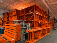 NEW PALLET RACKING IN STOCK - QUICK SHIP AVAILABLE