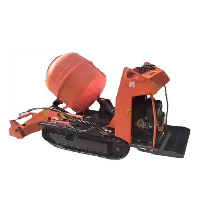 Brand New Self-Load Tracked Hydraulic Concrete Mixer Introducing the Self-Load Tracked Hydraulic Con...