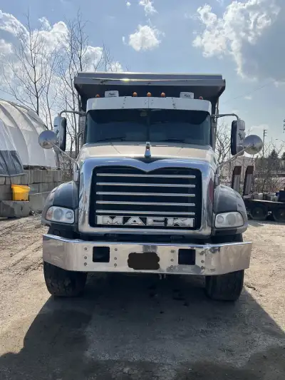 2012 Mack tri axle dump truck for sale. Great condition and well maintained. Spiff, Safetied and rea...