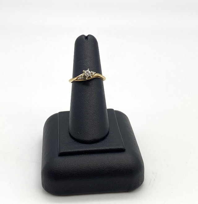 14KT Yellow Gold Lady's Diamond Engagement Ring 2.6gms $265 in Other in Mississauga / Peel Region