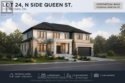 Don't miss this Rare opportunity to own a vacant lot in the charming community of Cookstown! Located...