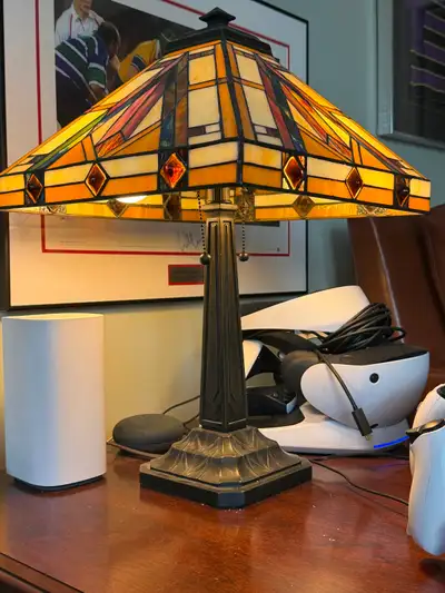 ** TIFFANY Craftsman table/desk lamp **, View more