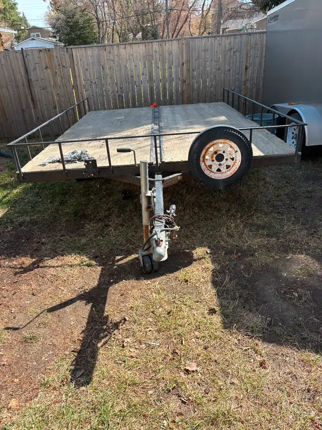 Double Wide Tandem Trailer (12 x 8 ) in Cargo & Utility Trailers in Saskatoon - Image 2