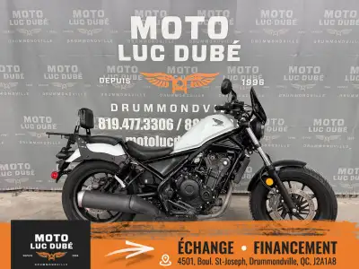 2021 Honda Rebel 500 ABS Honda Rebel 500 ABS 2021 SEULEMENT 4 483 KM FREINS ABS PARE-BRISE DOSSIER P...